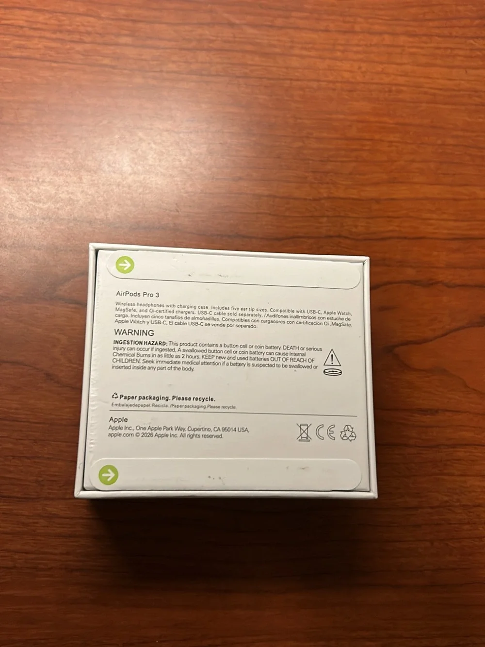 Apple AirPods Pro 3s 3rd Generation Wireless Earbuds - White